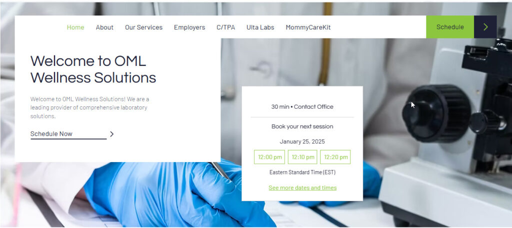 Oml-Wellness-Website-Design-And-Development-By-Asjad-Ali-Web-App-Developer