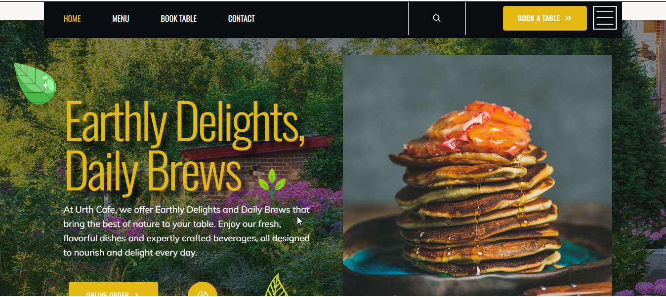 Urthcafe-Kitwe-Website-Design-And-Development-By-Asjad-Ali-Web-App-Developer